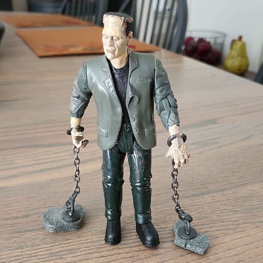 Frankenstein Action Figure with Chains By Jakks Pacific Inc.